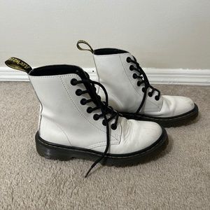 Dr. Martens 1460 Boot White Leather